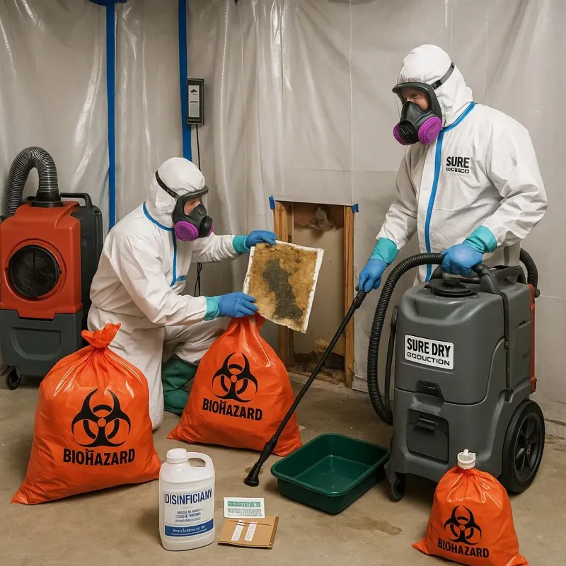 Contaminated Water Handling Protocols process in Piedmont, CA
