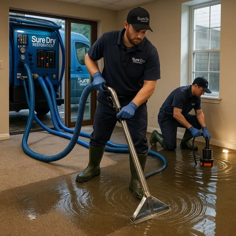 Water Extraction and Removal process in Piedmont, CA